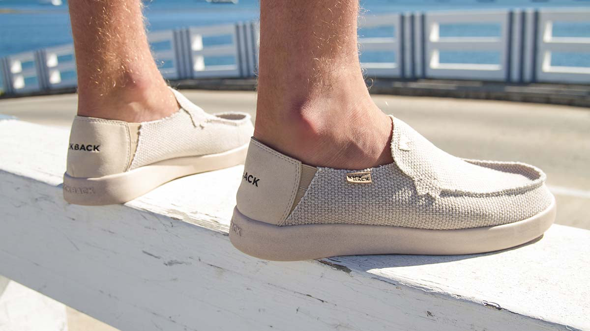 Designing feet-first Slip-On Shoe - KickBack Shoes
