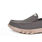 Couch Classic Canvas Charcoal Brown