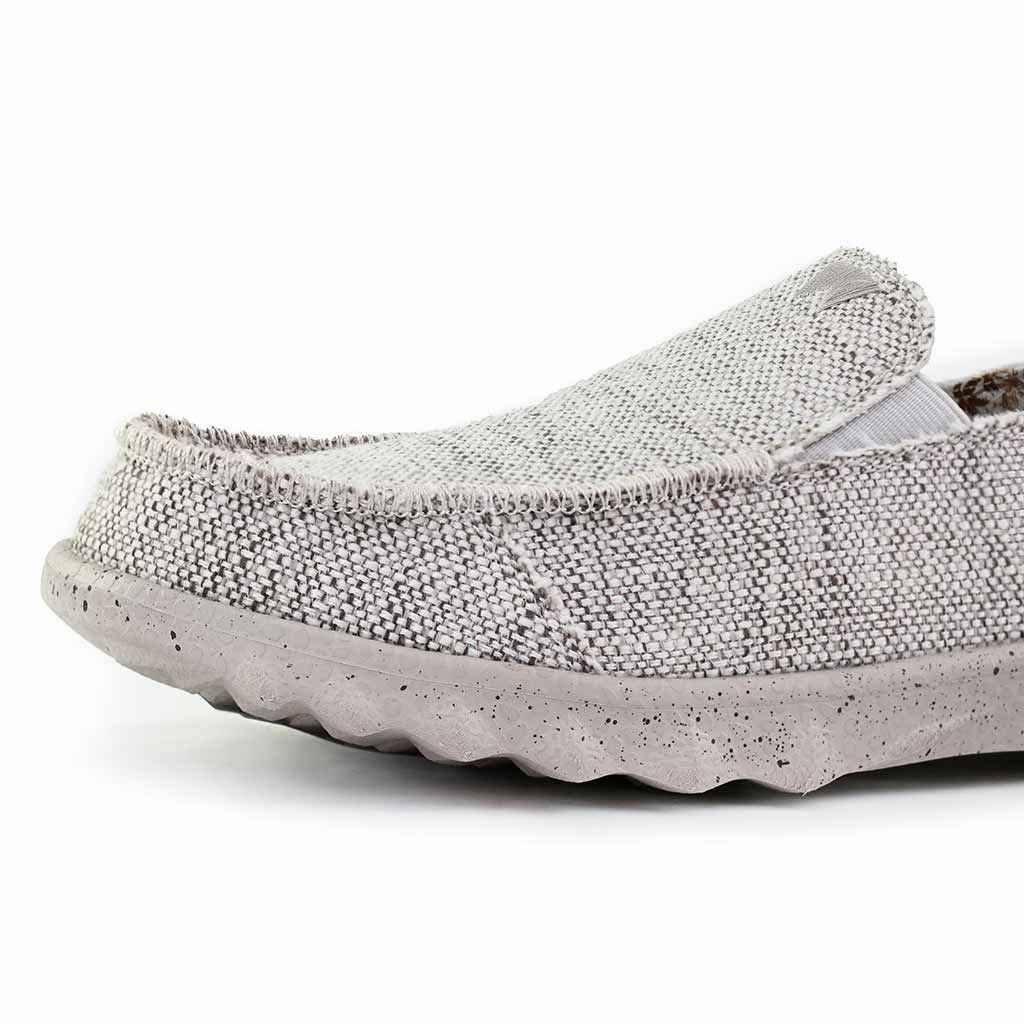 Couch Classic Woven Canvas Oat Grey