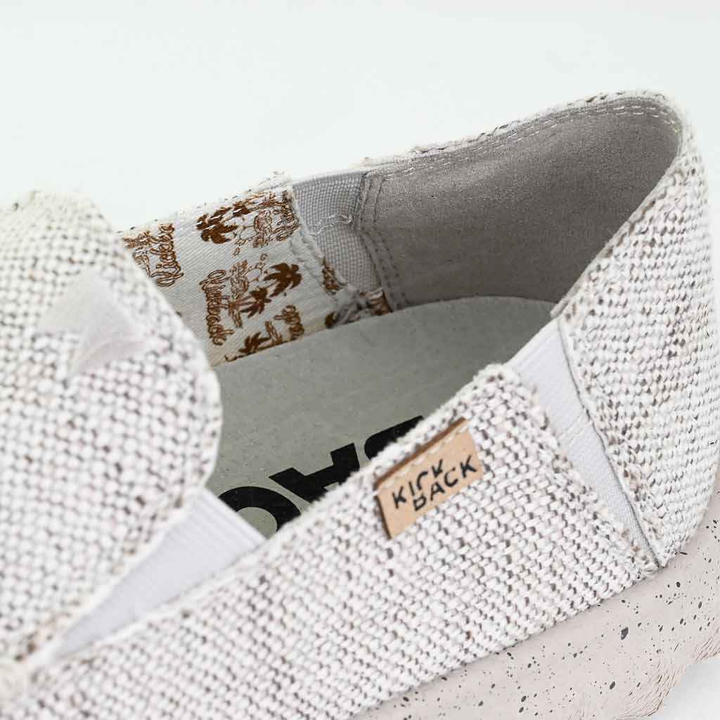 Couch Classic Woven Canvas Oat Grey