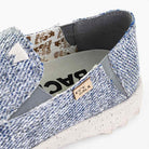 Couch Classic Woven Canvas Blue Grey Slip-On Shoe - KickBack Shoes