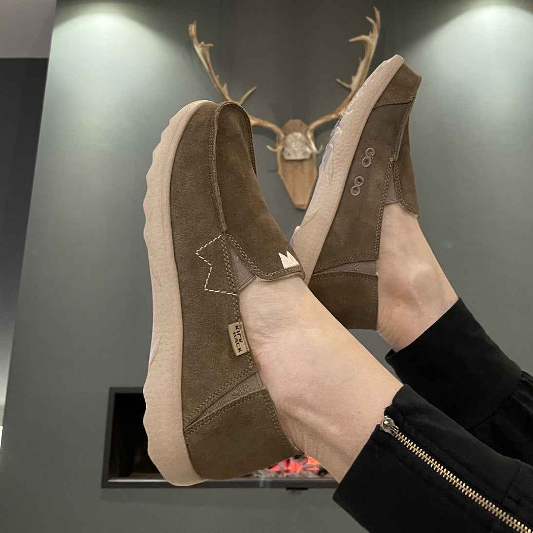 Couch Woolie 2.0 Khaki Suede