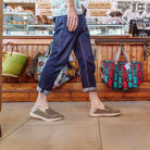 Couch Classic Woven Canvas Brown