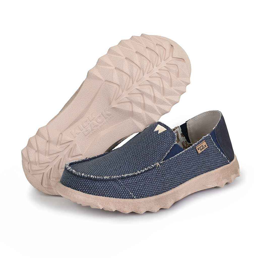 Couch Classic Woven Canvas Navy