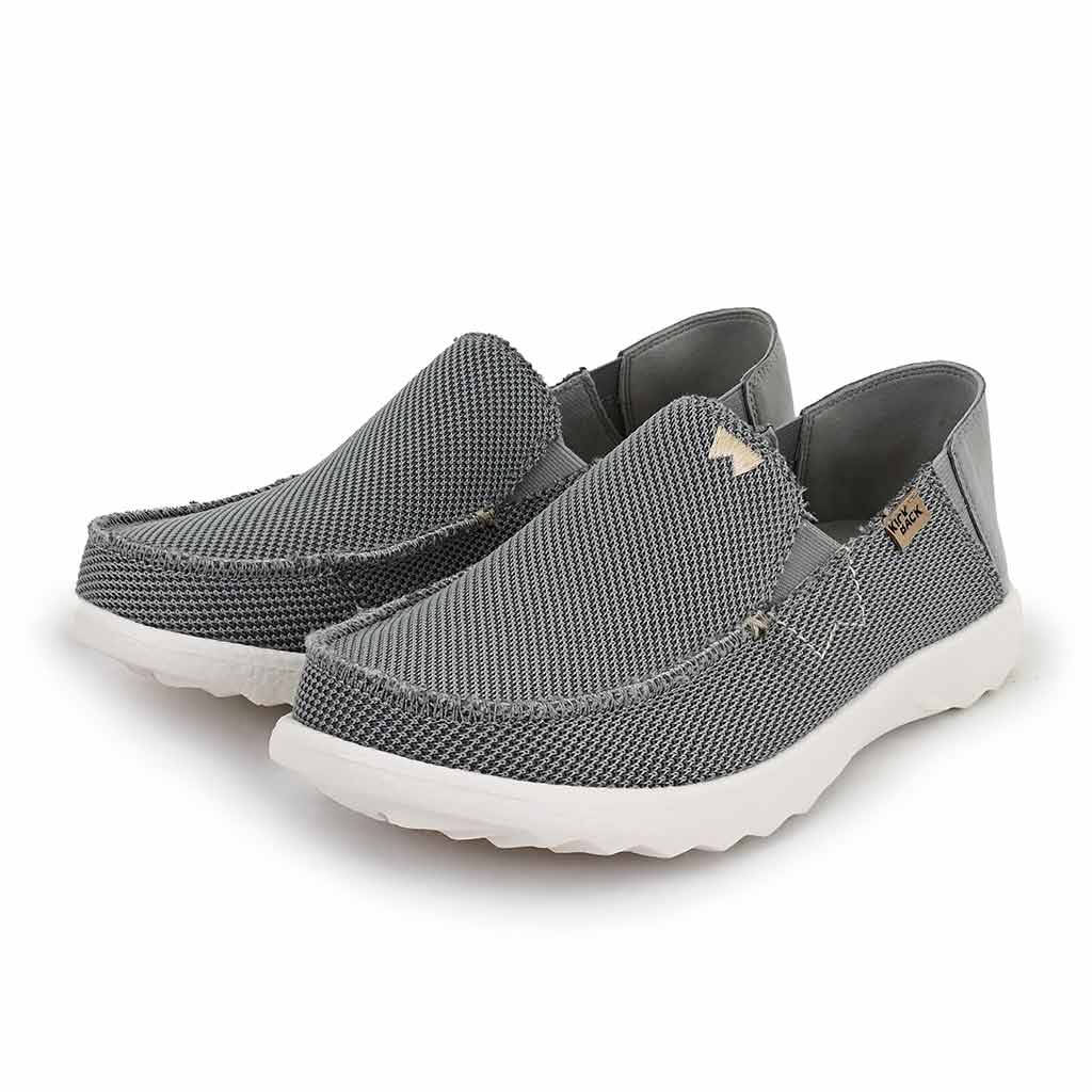 Couch 2.0 Mesh Grey Slip-On Shoe - KickBack Shoes
