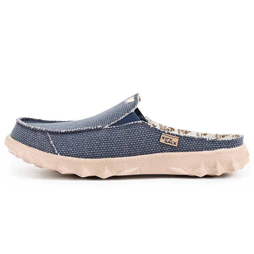 Chaise Classic Woven Canvas Navy