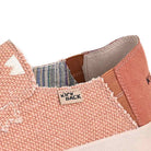 Barbeach Woven Canvas Sunkissed Rust Slip-On Shoe - KickBack Shoes