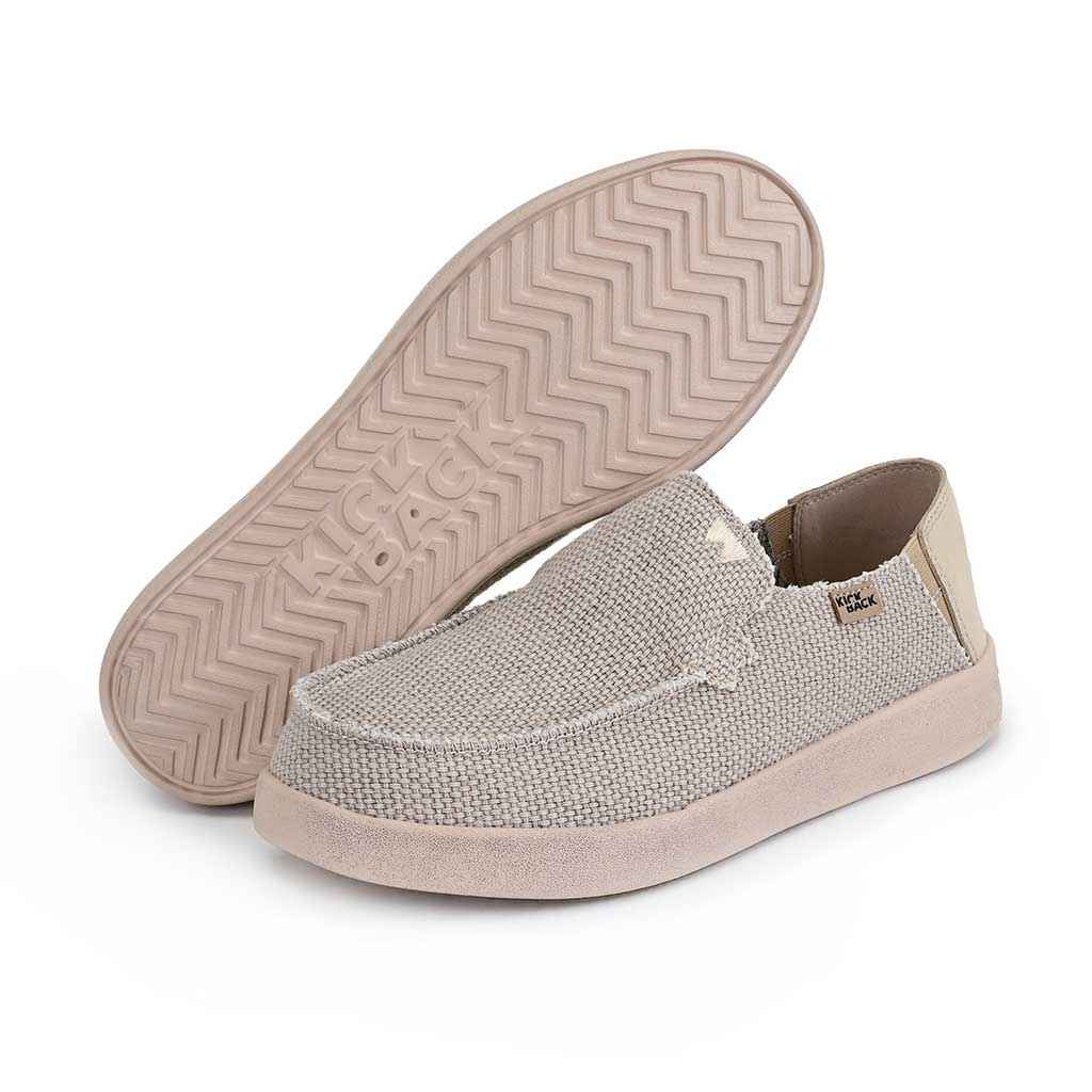 Barbeach Woven Canvas Off White