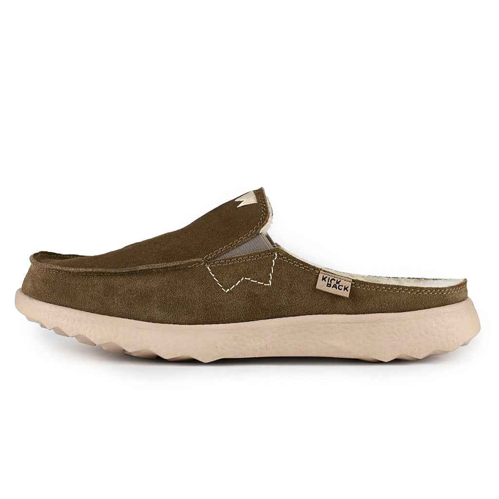 Chaise Woolie 2.0 Khaki Suede