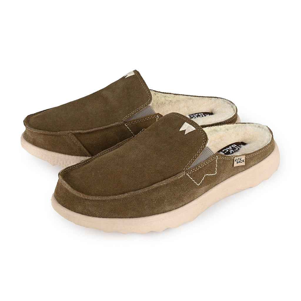 Chaise Woolie 2.0 Khaki Suede