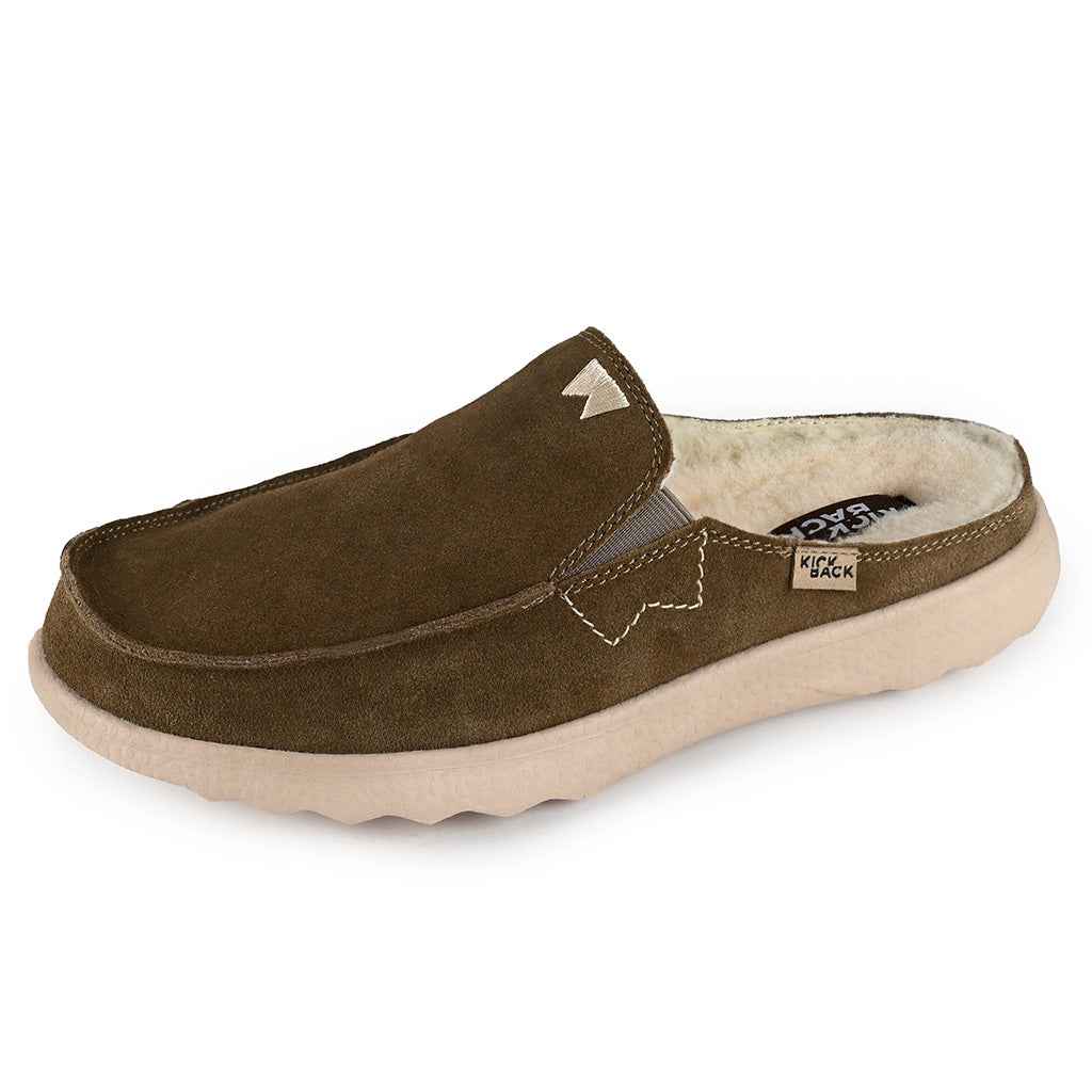 Chaise Woolie 2.0 Khaki Suede