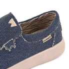 Don Juan Woven Canvas Sunkissed Navy Slip-On Shoe - KickBack Shoes