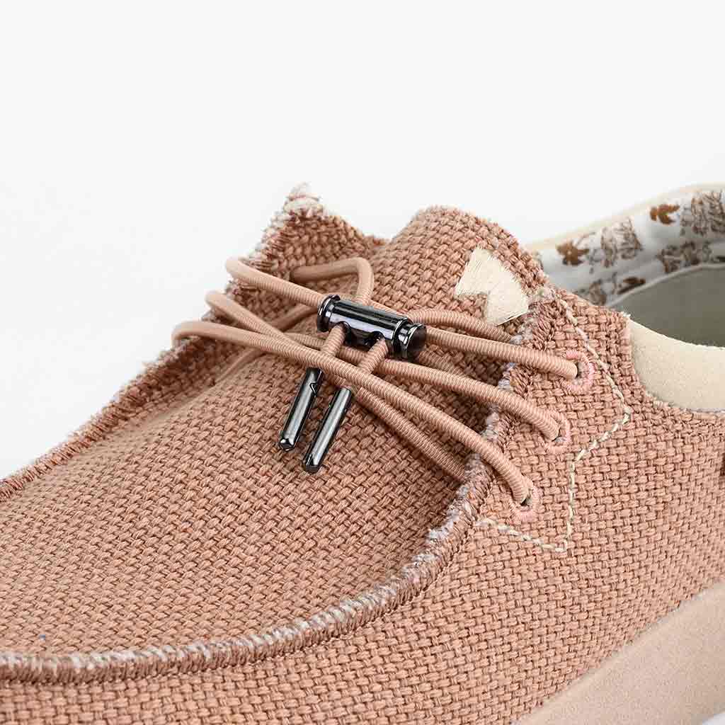 Haven Woven Canvas Sunkissed Rust Slip-On Shoe - KickBack Shoes