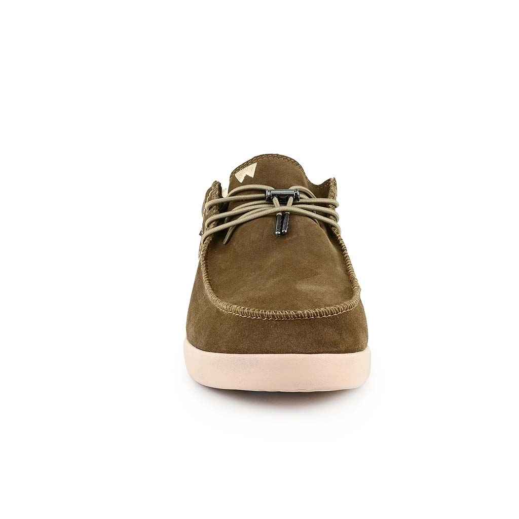 Haven Woolie Khaki Suede