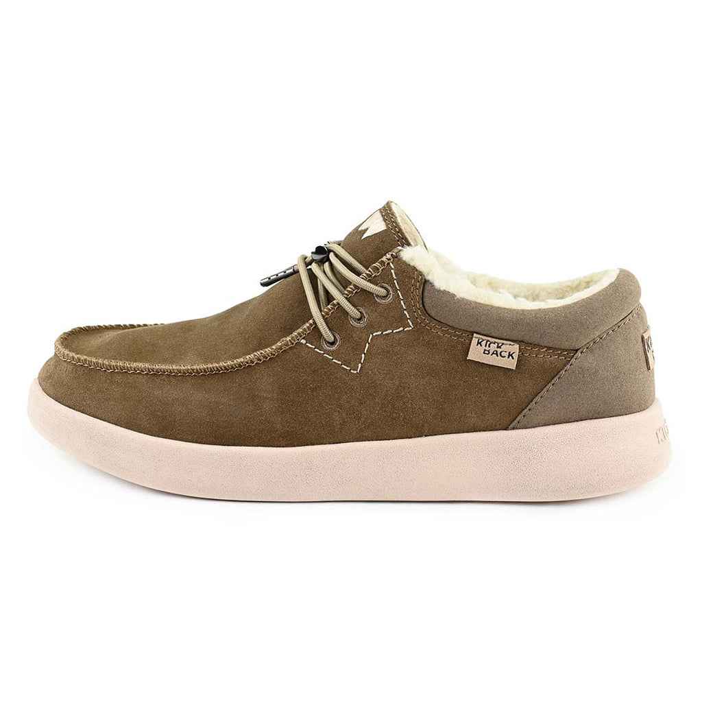 Haven Woolie Khaki Suede