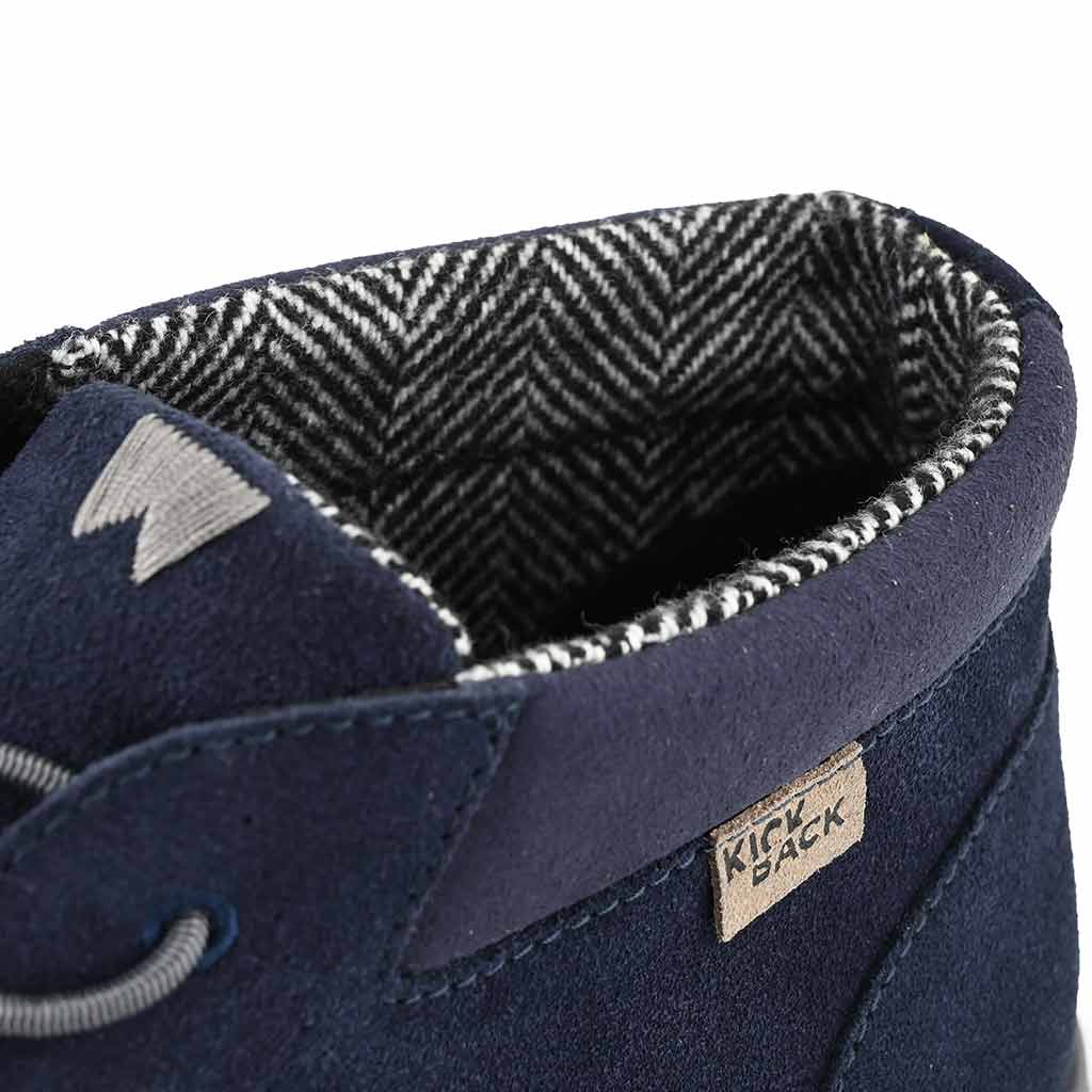 Gofer Suede Navy Boot - KickBack Shoes