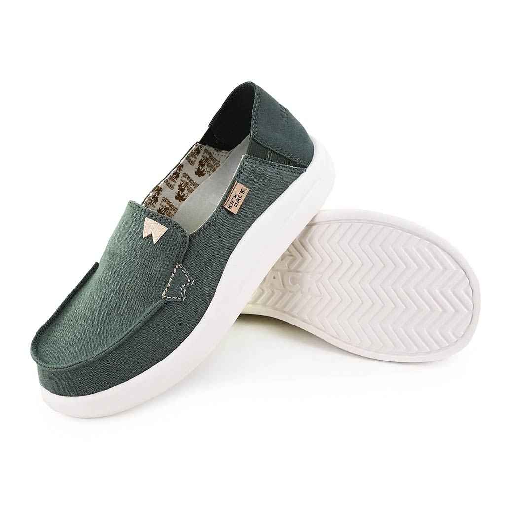 Rizzo Linen Dark Green