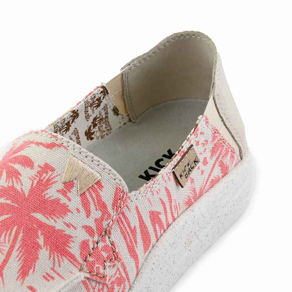 Rizzo Linen Pink Beach Print