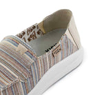 Rizzo Canvas Pale Stripes Slip-On Shoe - KickBack Shoes