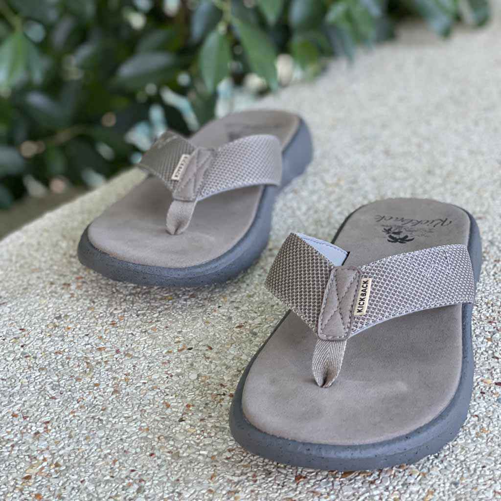 Koloa Flip Flop Brown/Charcoal