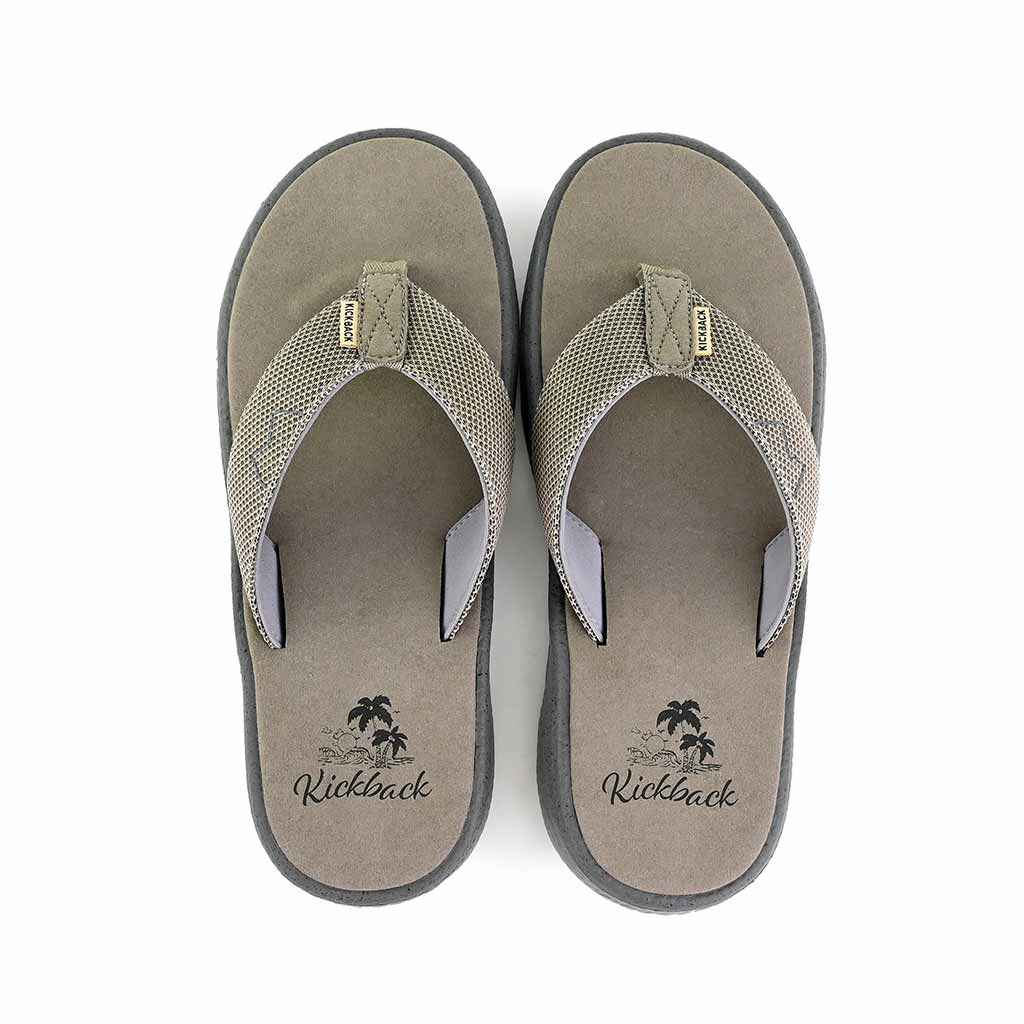 Koloa Flip Flop Brown/Charcoal