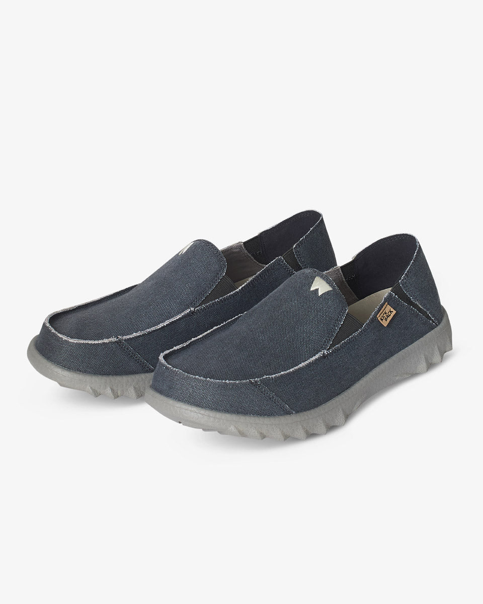 Men's Couch Classic Dark Navy Casual Slip-On Shoe | KickBack Shoes