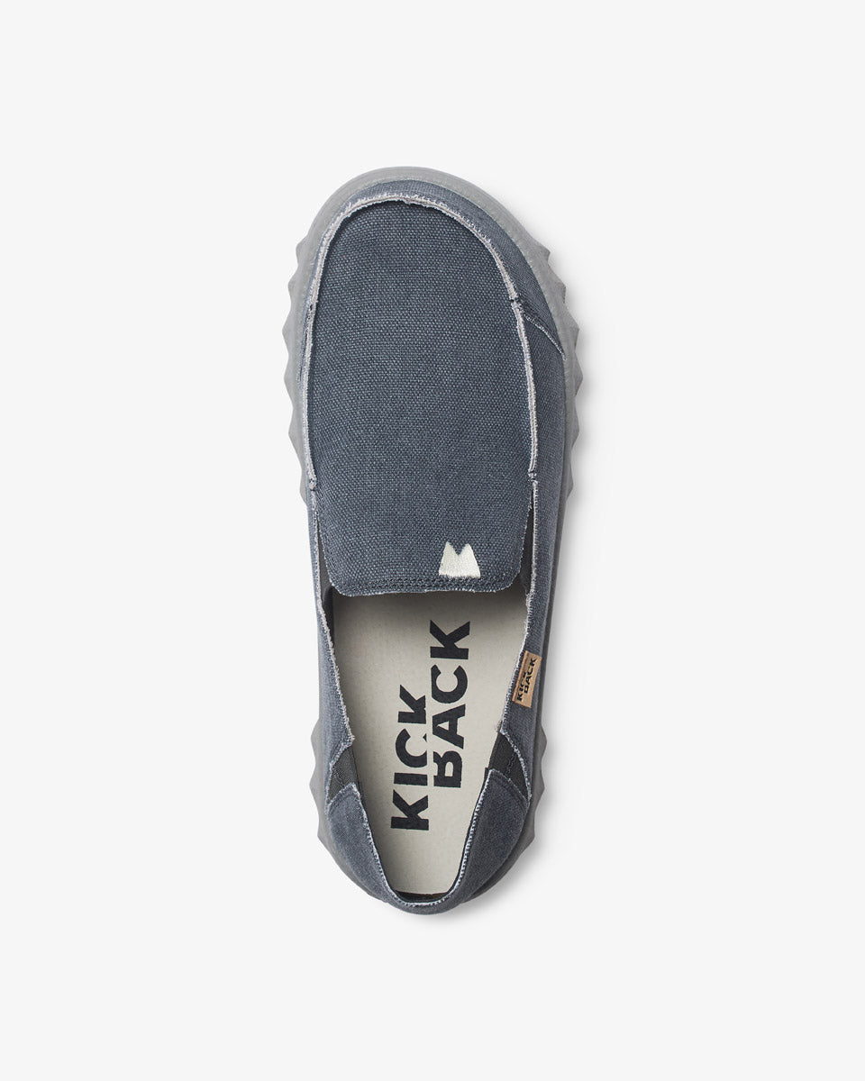 Men's Couch Classic Dark Navy Casual Slip-On Shoe | KickBack Shoes