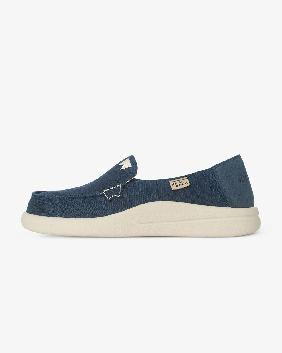 Rizzo Linen Navy – KickBack Shoes