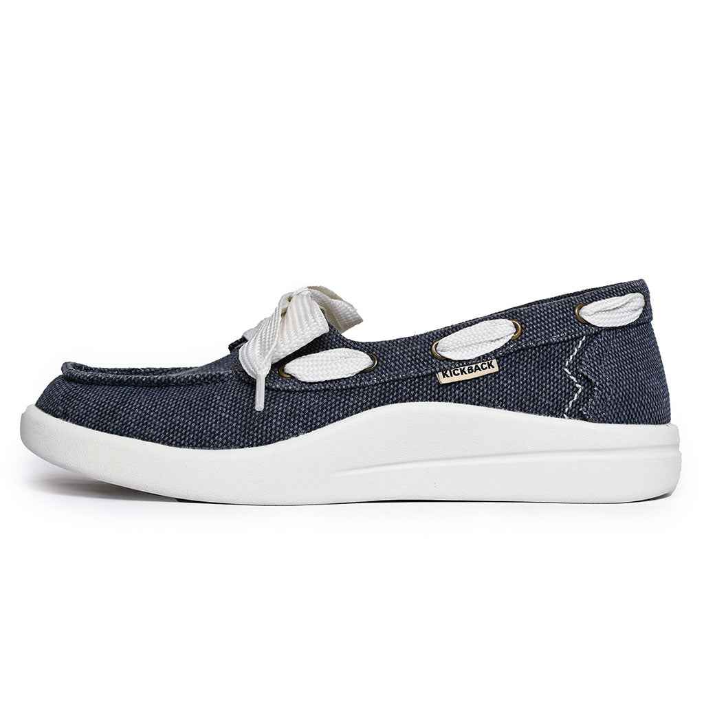 Funseeker Canvas Navy – KickBack Shoes